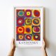 Plakat Kandinsky Color study - format 61x91 cm
