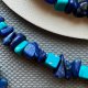 Vintage Lapis Lazuli and Turquoise Necklace ❤❤ Magia naturalnych kamieni ❤❤