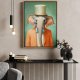 Ilustracja plakat Słoń 50x70 cm