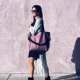 Torba shopper "Mili Duo MD2" - metaliczny fiolet