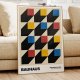 Plakat Bauhaus geometria v2 A4