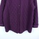 Bonmarche pikowana kurtka burgund / 24