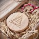 Zestaw prezentowy, na prezent na Święta, Boże Narodzenie, dodatki z drewna