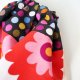 Plecak 100% bawełna, handmade, patchwork, worek na plecy Kwiaty, Kropki, Folk