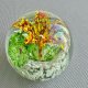Wyjątkowy!!! Vintage Murano Glass Flower Paperweight ❀ڿڰۣ❀ Art Glass ❀ڿڰۣ❀ Przycisk do papieru