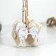 Anielskie skrzydła ceramiczne ozdoby choinkowe