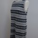 sukienka długi sweter Joanna Hunter Knitwear M/L Shetland wełna szetlandzka Fair Isle Ninian unikat