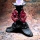 Westa agat rubin perła długie lekkie kolczyki z kamieni naturalnych Ag 925 Delfina Dolls
