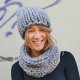 100% MERINO czapka w grubym splocie CHUNKY