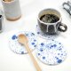 3 Ceramiczne podkładki pod kubek - lód