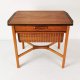 Stolik pomocniczy Mid Century, proj. K. E. Korseth, Norwegia, lata 60.