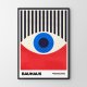 Plakat Bauhaus geometria v4 - format 61x91 cm