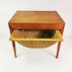 Stolik pomocnik Mid Century, Haslev, proj. Severin Hansen, Dania, lata 50