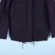 H&M lekko ocieplana kurtka parka burgund / 36 - S