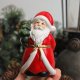 Święty Mikołaj, figurka, ceramika