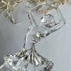 Exclusively Vintage RCR Royal Crystal Rock Italy - Dancer Ballerina ❀ڿڰۣ❀ Kryształowa baletnica, lata 60/70-te. XXw.