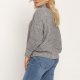 Sweter z golfem - SWE246 szary MKM