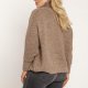 Sweter z golfem - SWE246 mocca MKM