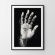 Plakat dla mężczyzny czarny plakat - 50x70 cm