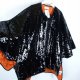 Faith Connexion cekinowe ponczo S - XXL uniwersalny