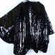 Faith Connexion cekinowe ponczo S - XXL uniwersalny