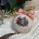 Bombka, bombki choinkowe, ręcznie robione decoupage