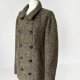 Trussardi płaszcz z wełny boucle plus size