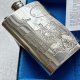 Luxury Sheffield England Pewter Hip Flask ❤ Angielska piersiówka