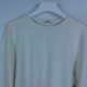 Zara dzianinowa bluzka oversize ecru / S