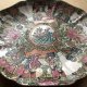 Unikat porcelanowa sygnowana ręcznie malowana patera  - patera cudo sztuki orientu