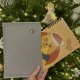 WYPRZEDAŻ Drewniany notatnik Christmas Woof