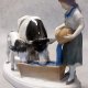 Grafenthal Kobieta karmiąca krowy Turyngia