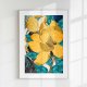 ZESTAW PLAKATÓW 2cz 40x50 cm Witrażowe kwiaty