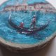 Magnes na lodówkę ręcznie malowany na drewnie Wenecja