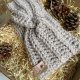 Opaska 100% wełna merino, kolor beżowy