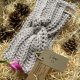 Opaska 100% wełna merino, kolor beżowy