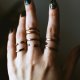 MIEDŹ I || Regulowany cienki delikatny pierścionek