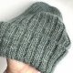 Ręcznie robiona czapka DAISY 100% Ręcznie farbowana Baby Merino plus moher i jedwab Ziołowy Ogródek - edycja limitowana - od ręki