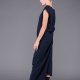 navy mary back knot dressi