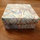 Pudełko stare mapy Szwajcaria pudełeczko upcycling