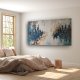 OTCHŁAŃ, wym. 80x120cm obraz na płótnie Abstrakcyjny ręcznie malowany