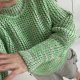 zielony sweterek