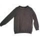 ZARA knit dopasowany szary sweter z ozdobnym wykończeniem szyi R 36 S Hv229