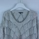 River Island sweter oversize akryl wełna 14 / 40