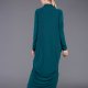 emerald front knot dressi