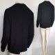 Klasyczny czarny sweter damski bawełna H&M BASIC 40 L Hu94