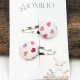 Spinki do włosów Mini Bobbles w serduszka