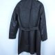Pepe Jeans skórzany płaszcz skóra leather dark brown / M