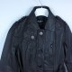 Pepe Jeans skórzany płaszcz skóra leather dark brown / M