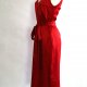 Czerwona sukienka z paskiem r 38